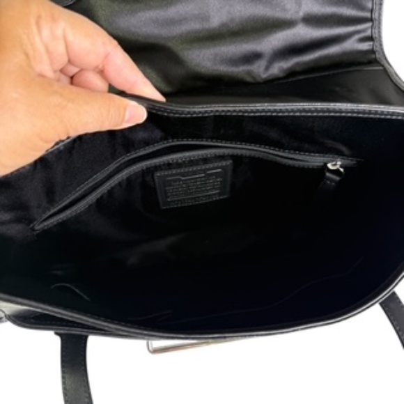 NWOT Coach Leather Taylor Marin Flap Satchel Carryall Tote Handbag/Shoulder Bag - Picture 10 of 12